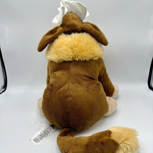 Disney Peter Pan Nana plush toy St. Bernard Nursemaid Dog With Bonnet - Picture 4 of 9